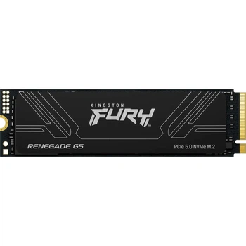 Накопитель SSD Kingston Fury Renegade G5, M.2, PCIe 5.0 NVMe, 2TB, R 14700 MB/s, W 14000 MB/s, Black (SFYR2S/2T0)