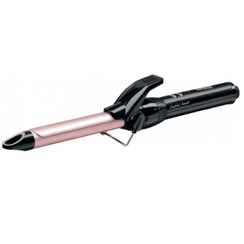 Плойка круглая для завивки волос BaByliss C319E 10 температурных режимов 45Вт Черный с розовым