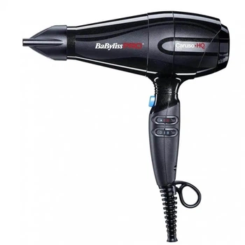 Професійний фен чорний PRO Caruso-HQ Ionic BAB6970IE Babyliss
