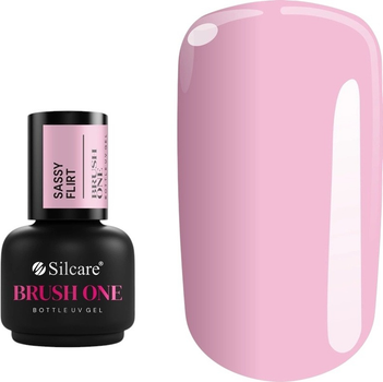 Żel budujący do paznokci Silcare Brush One Sassy Flirt 15 g (5902560566635)
