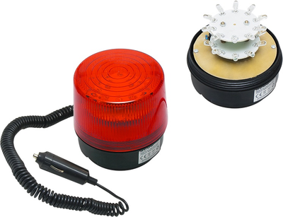 Sygnalizator optyczny LED Blow 12V magnes Czerwony (5900804081173)