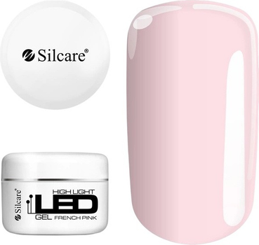 Żel budujący do paznokci Silcare High Light French Pink 100 g (5902560566949)