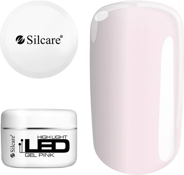 Żel budujący do paznokci Silcare High Light Pink 100 g (5902560567045)