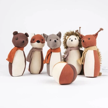 Набір боулінгу "Лісові Звірята" Egmont Toys