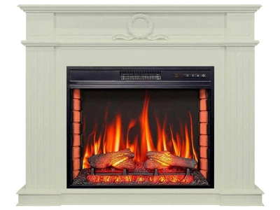 Электрокамин ArtiFlame Neoclassic AF28S белый дуб
