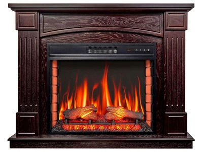 Электрокамин ArtiFlame Boston AF28S Темный орех