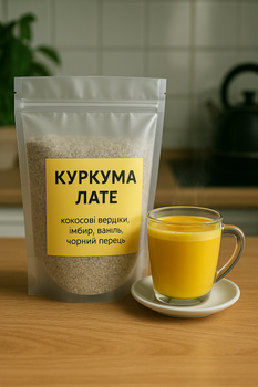 Золотое молоко с куркумою