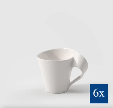 Villeroy & Boch NewWave (New Wave) набір кавових чашок 200 мл 6 предметів 1025251300