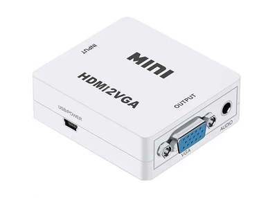 Перехідник HDMI to VGA з 3.5mm Audio