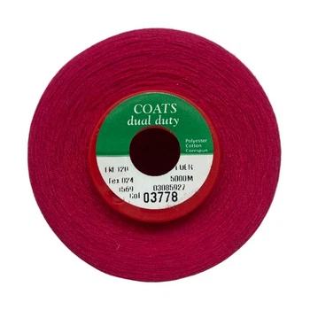 Нить Coats Dual Duty №120 / 5000м 1569-03778 (LOER) Малиновое вино