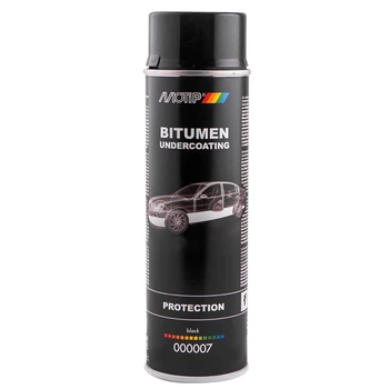 Мастика бітумна Motip Bitumen Undercoating чорна аерозоль 500мл 000007
