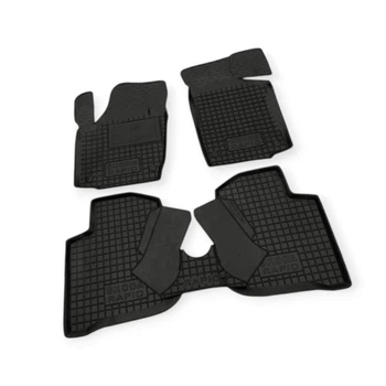 Коврики салона Skoda Rapid, Seat Toledo (2012-2019) борт 2,5 см, с перемычкой Avto-Gumm