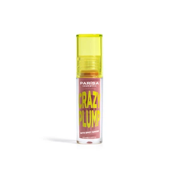 Блеск- плампер для губ Parisa Cosmetics Lipgloss Crazy Plump №105 (Teddy nude)