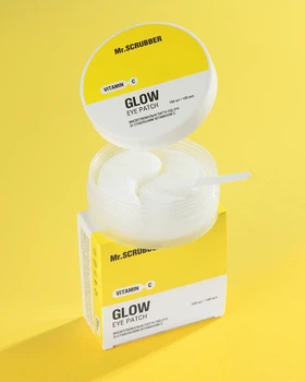 Осветительные патчи под глаза Glow Vitamin C со стабильным витамином C Mr.SCRUBBER, 100 шт