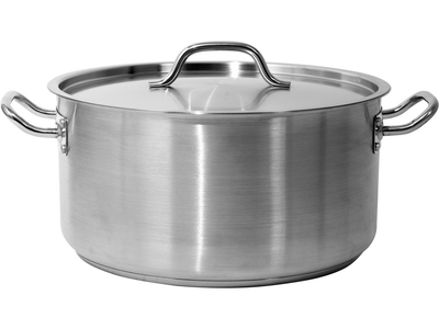 Garnek Yato z pokrywką ze stali nierdzewnej 36 x 18 cm 18.3 l (5906083860294)