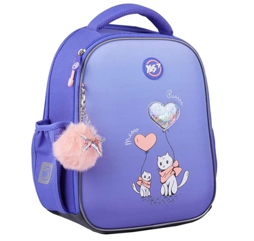 Рюкзак YES H-100 шкільний каркасний Purr Meow 559841