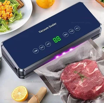 Вакуумный упаковщик 120W для сухих и влажных продуктов с функцией стерилизации