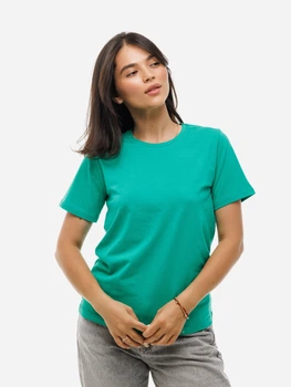 Футболка хлопковая женская НатаЛюкс 41235775641 2XL Изумрудная (4123577564161)