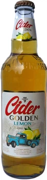 Сидр Уманьпиво Golden лимон 6.9% 0.5 л (4820009941038G)
