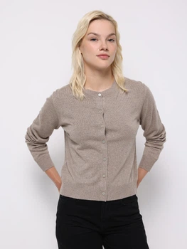 Кардиган жіночий Colin's CL1076473LBR L Light Brown (8684112831701)