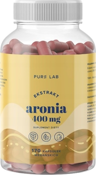Suplement diety Aura Herbals Pure Lab Ekstrakt z aronii 400 mg 170 kapsułek (5902479614120)