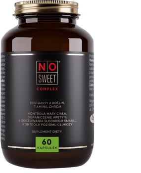 Suplement diety No Sweet Complex 60 kapsułek (5905450611279)