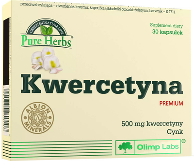 Suplement diety Olimp Kwercetyna Premium 500 mg 30 kapsułek (5901330050107)