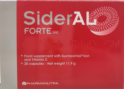 Дієтична добавка Pharmanutra SiderAL Forte 20 капсул (8033011160106)