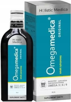 Дієтична добавка Flc Pharma Holistic Medica Omegamedica Original зі смаком лимона 250 мл (5904139436011)