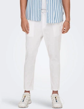 Штани ONLY&SONS М0136186 (22024966) колір білий M