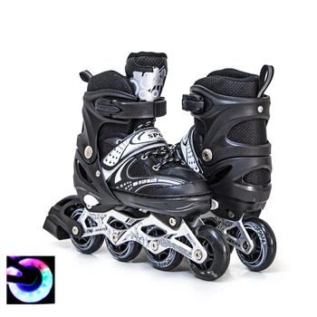 Ролики детские Best Roller 9566 черный, размер 28-33