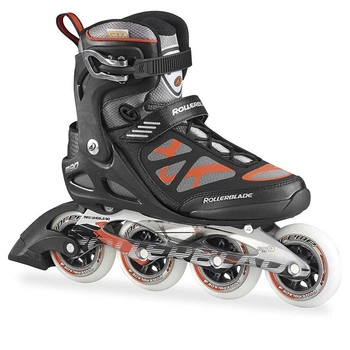 Роликові коньки для дорослих Rollerblade Macroblade 90 black/red 42 (07355400 741)