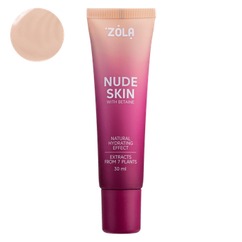 ZOLA основа тональна NUDE SKIN 01 LIGHT 30 мл