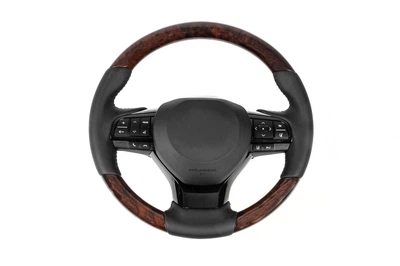 Руль в сборе (с подогревом, под дерево) для Lexus GX460 2009-2023 гг