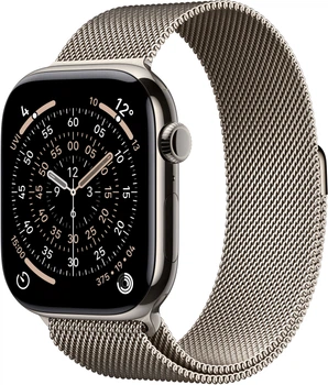 Smartwatch Apple Watch Series 11&nbsp;GPS + Cellular 42mm Titanium Case with Natural Milanese Loop Natural (MF8P4)