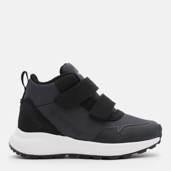 Дитячі демісезонні черевики для хлопчика Viking Aery Track Mid GTX 2V 3-52755-2 26 Чорні (7054977854855)