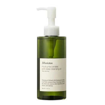 Гидрофильное масло для очищения пор JMsolution Houttuynia Cordata 88 Pore Cleansing Oil 200 мл, глубокое очищение, демакияж и уход за проблемной кожей