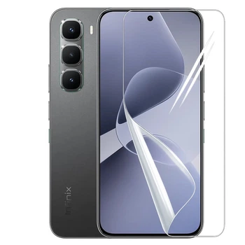 Противоударная гидрогелевая пленка Hydrogel Film для Infinix Hot 60 Pro, Transparent