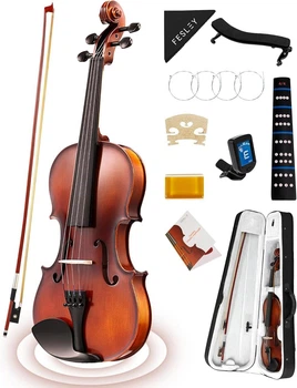 Скрипка 4\4 Fesley FVP01M, матовая (комплект)