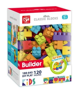 Блочный конструктор для детей Builder 120 деталей