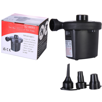Компрессор насос двухсторонний электрический 220V Two Way Electric Air Pump XG-668A Черный (2870)