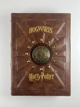 Подарунковий блокнот Wizarding World Гаррі Поттер Гоґвортс Грифіндор рухоме коло з магнітом Harry Potter Hogwarts Gryffindor magnet А5 Brown 258