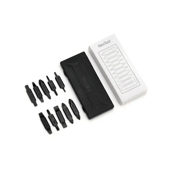 Набор бит для NexTool Flagship Captain и Pocket tool 10 двусторонних бит инструментальная сталь S2 (NE20296)
