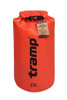 Гермомешок Tramp PVC Diamond Rip-Stop оранжевый 15 л (UTRA-112-orange)