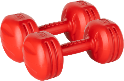 Гантелі бітумні Rebel Active 2x3 кг RBA-2308 (5901890100786)