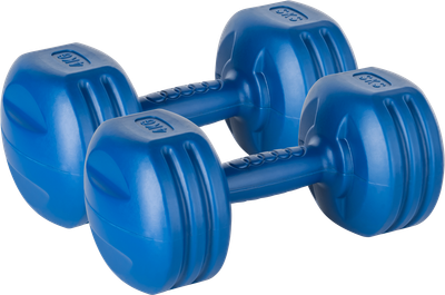 Гантелі бітумні Rebel Active 2x4 кг RBA-2309 (5901890100809)