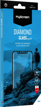 Захисне скло MyScreen DIAMOND GLASS edge3D для Vivo V30 Black (MD8279TG 3D BLACK)