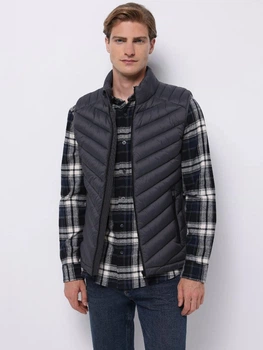 Теплый жилет мужской Colin's CL1071238ANT S Anthracite (8684112322056)