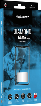 Захисне скло MyScreen DIAMOND GLASS edge FULL GLUE для ZTE Blade V50 Design Black (MD8117TG DEFG BLACK)