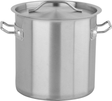 Garnek Yato z pokrywką ze stali nierdzewnej 25 cm 12 l (5906083052101)